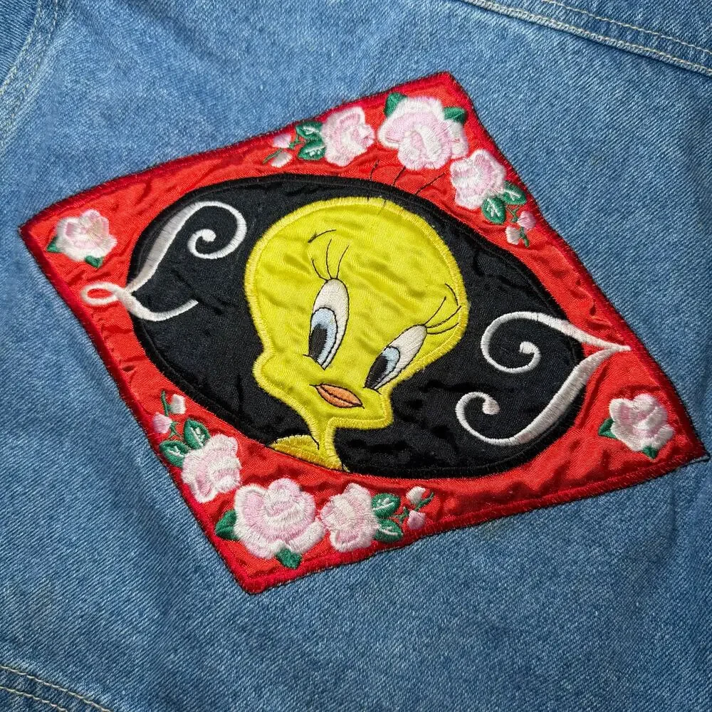 1996 Looney Tunes Denim Jacket